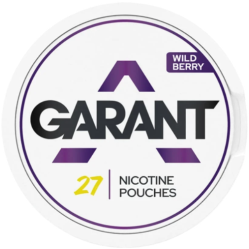 Garant Wild Berry Slim Portion, strong nicotine pouches with bold wild berry flavor
Garant Wild Berry Slim Portion, strong nicotine pouches with bold wild berry flavor