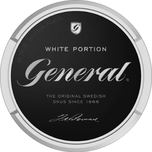 General White Portion – classic Swedish snus with rich tobacco flavor in clean white portions for a fresh experience.
