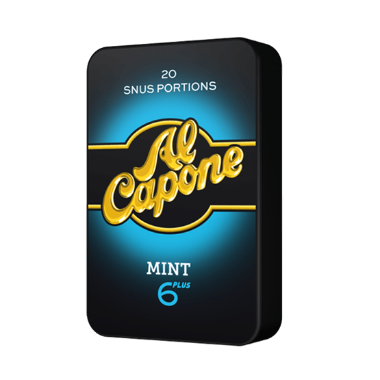 Al Capone Mint White Snus – fresh mint flavor in slim all white nicotine pouches for discreet enjoyment.
Al Capone Mint White Snus – fresh mint flavor in slim all white nicotine pouches for discreet enjoyment.