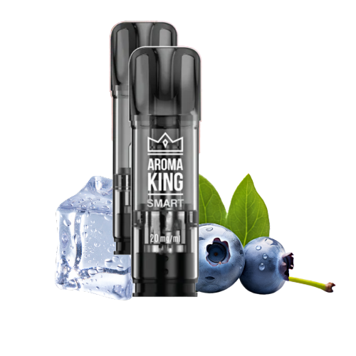 Aroma King SMART Blueberry Ice pod – rich blueberry and icy flavor, 700 puffs per pod
