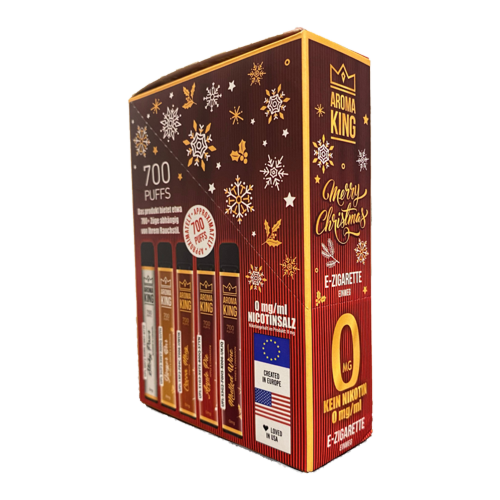 Set Aroma King Winter Edition 5x700 puffs 0mg/ml