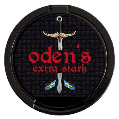 Oden's Extra Stark snus with strong traditional tobacco flavor in classic moist portion for fast release
