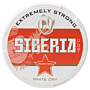 Siberia Red White Dry Portion – extra strong snus with bold tobacco taste and icy mint freshness.
