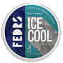 FEDRS ICE COOL MINT 8 slim nicotine pouches with frosty menthol flavor and strong nicotine content
