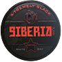 Siberia Black White Dry Portion Slim snus with ultra-strong nicotine, discreet slim pouches and drip-free release.
