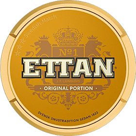 Ettan Original Portion Snus – classic Swedish snus with rich tobacco flavor and moist portions for full taste.
