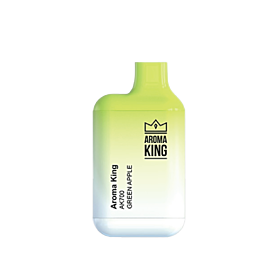 Aroma King Mini Disposable Vape Green Apple, 700 puffs, 20mg nicotine, crisp apple flavor
Aroma King Mini Disposable Vape Green Apple, 700 puffs, 20mg nicotine, crisp apple flavor