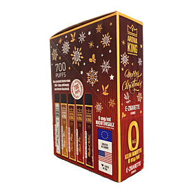 Set Aroma King Winter Edition 5x700 puffs 0mg/ml 5 disposable vapes, 700 puffs each, Christmas flavors
Set Aroma King Winter Edition 5x700 puffs 0mg/ml 5 disposable vapes, 700 puffs each, Christmas flavors