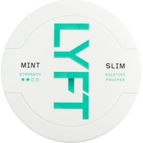 LYFT Mint – tobacco-free nicotine pouches with refreshing mint flavor and 6 mg nicotine per portion.
LYFT Mint – tobacco-free nicotine pouches with refreshing mint flavor and 6 mg nicotine per portion.
