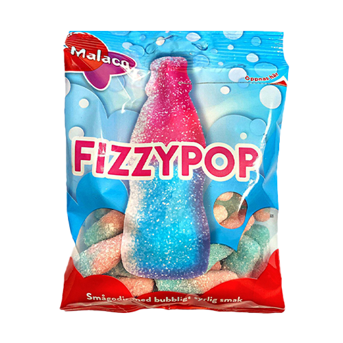 Fizzypop 80g candy with fizzy sensation and sweet flavors for a fun and tasty treat
