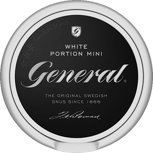 General White Portion Mini Swedish snus – mini white portion snus with spicy tobacco flavor, bergamot notes and hints of tea, hay and leather