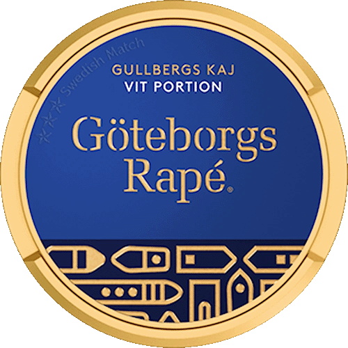 Göteborgs Rapé Gullbergs Kaj White Portion