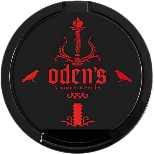 Odens Original Extreme Loose snus, 22 mg/g nicotine, traditional tobacco flavor by GN Tobacco.
