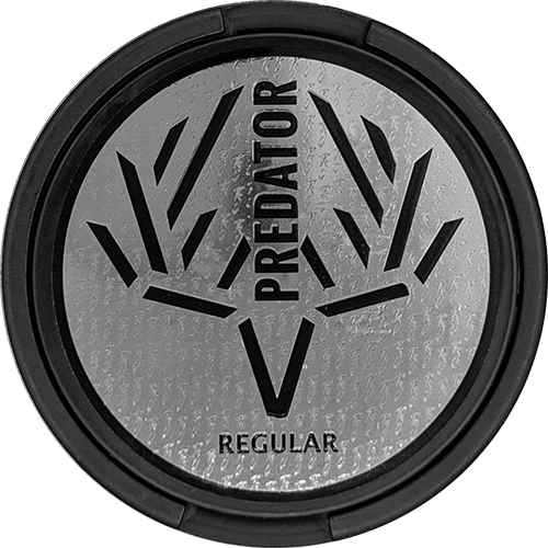 Vika Predator Regular slim nicotine pouches – bold spearmint and menthol flavor with strong kick
