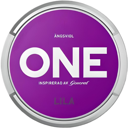 ONE Lila snus with 13 mg/g nicotine and floral violet aroma by Swedish Match, strong and gentle.
ONE Lila snus with 13 mg/g nicotine and floral violet aroma by Swedish Match, strong and gentle.