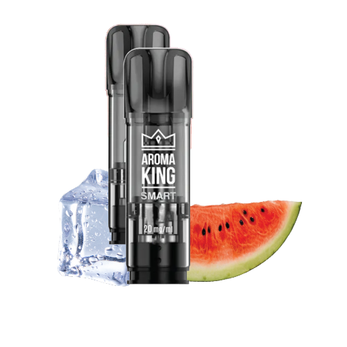 Aroma King SMART Watermelon Ice pod – juicy watermelon and icy flavor, 700 puffs per pod
